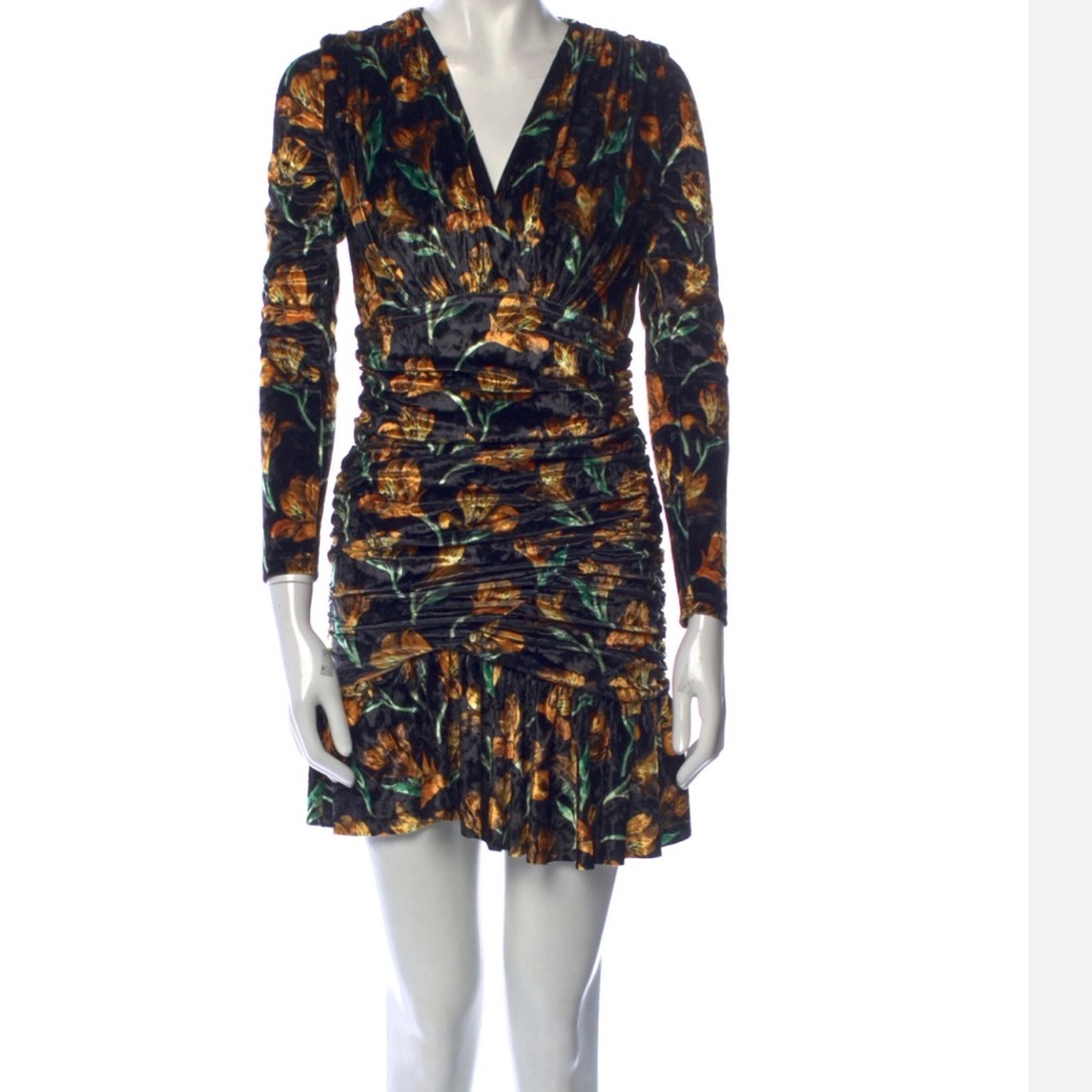 Anthropologie by Delfi Collective Printed Mini Dress Sz L